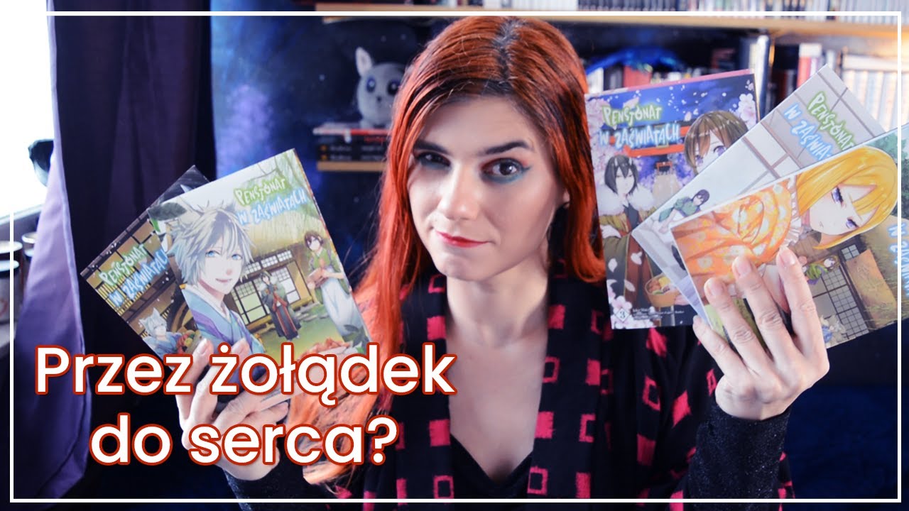 Pensjonat w zaświatach - Przez żołądek do serca? Półka z mangami