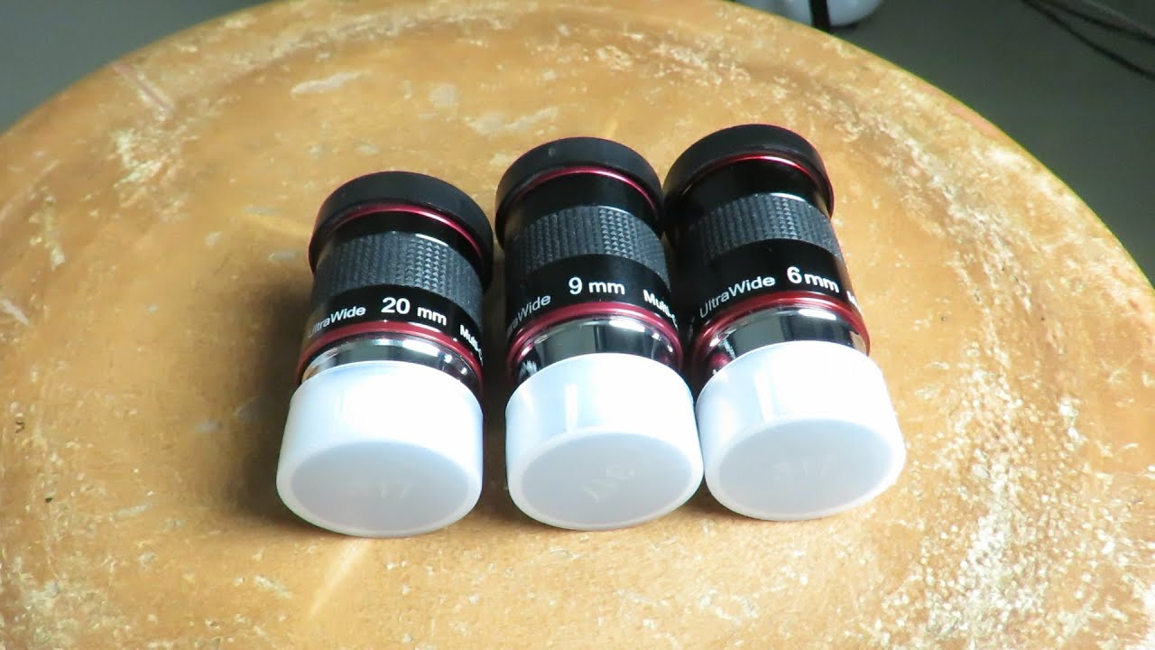 Review Ocular Ultra Wide de 68 graus para Telescópio - Ultra Wide 68 degree eyepiece review
