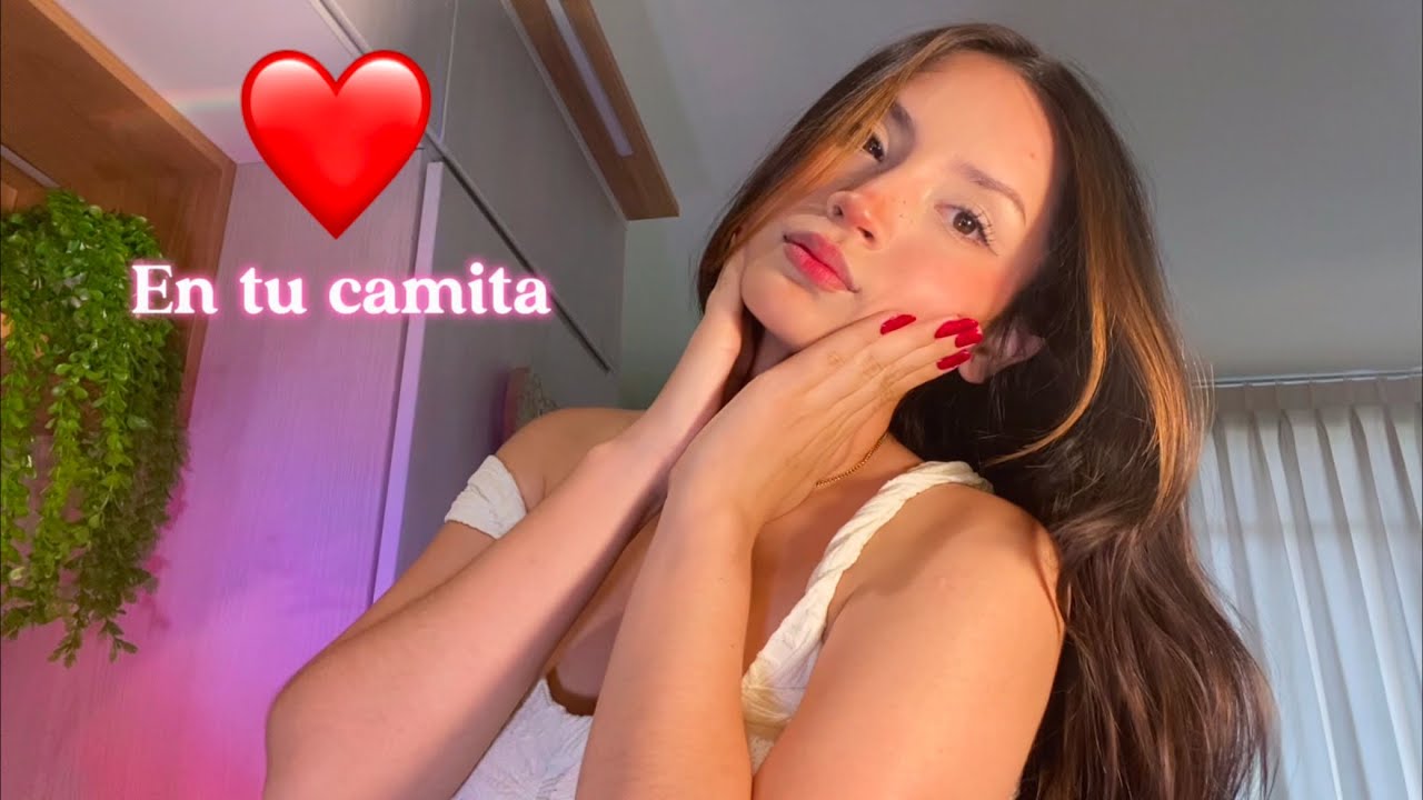 ASMR SUAVE y TIERNO ❤️ EN TU CAM1TA Te mimo mucho para dormir 🌌🛏️