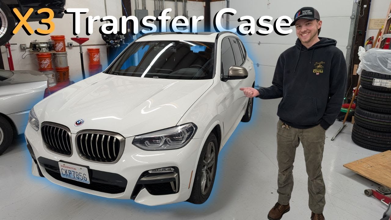 Замена жидкости в раздаточной коробке BMW G01 X3 M40i
