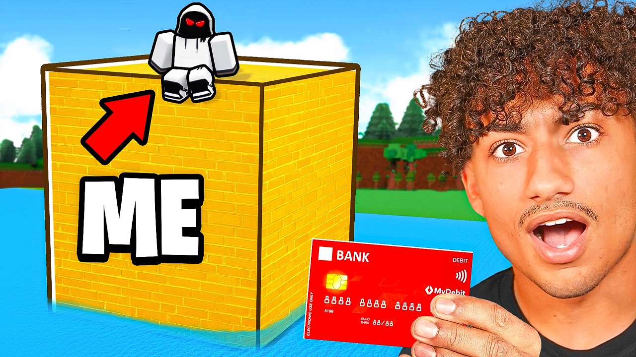 Spending $8,524,742 To Build The LARGEST CUBE In Roblox Build A Boat