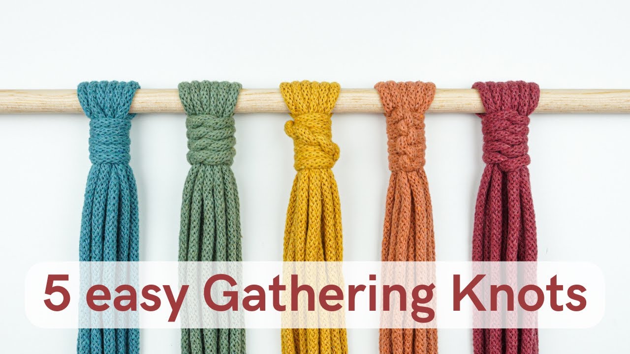 Top 5 gathering knots for plant hanger success