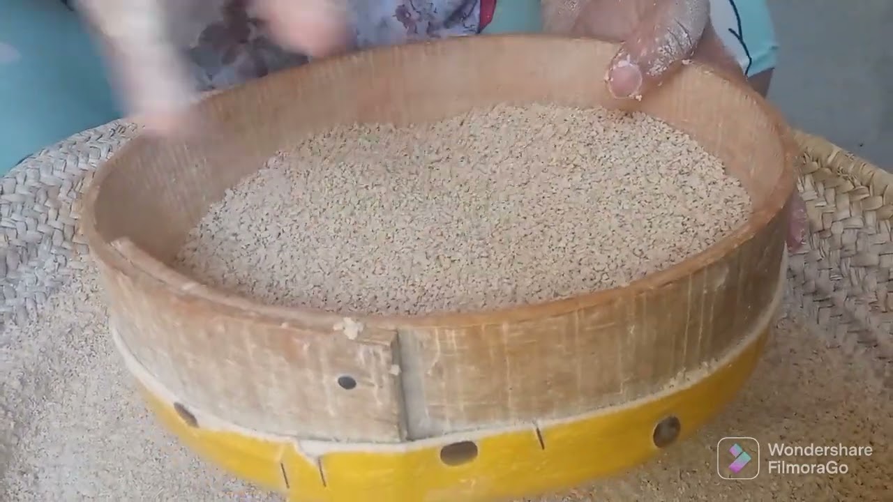 طريقة تحضير كسكس مفتول ديال زرع على اليد و الصحي