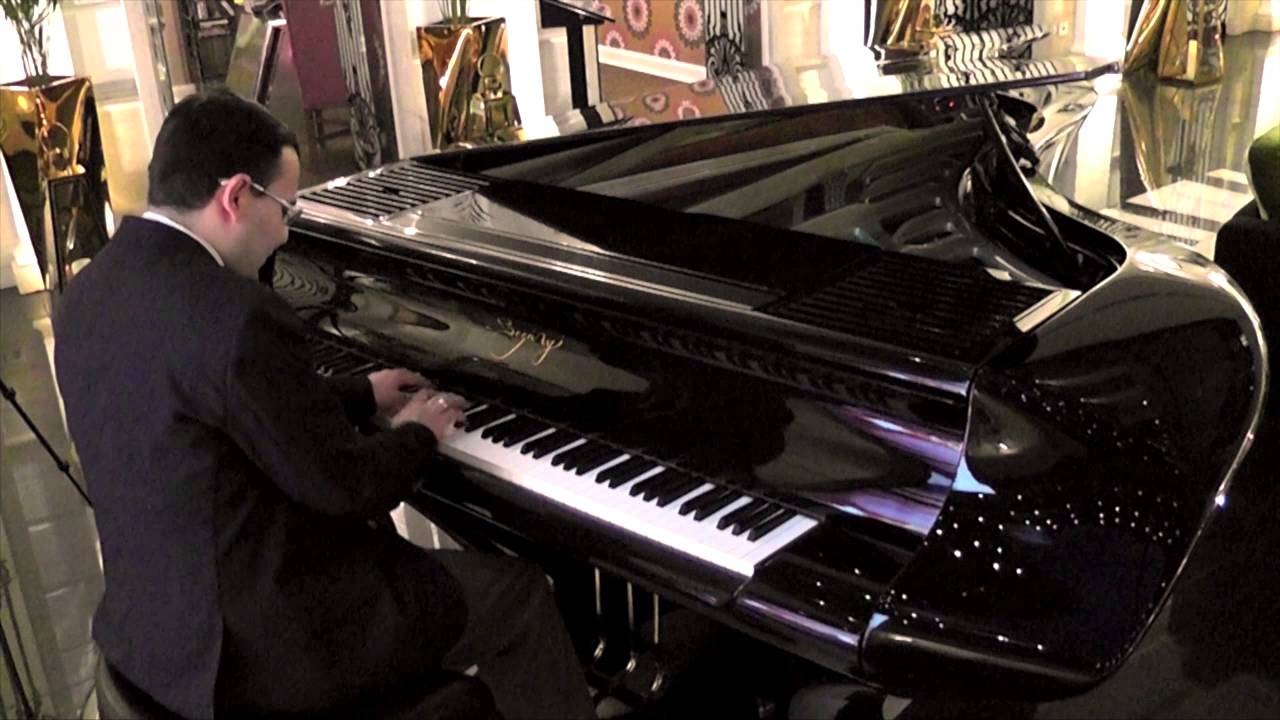 Wonderful world on Bogányi Piano in Aria Hotel Budapest, József Banyák