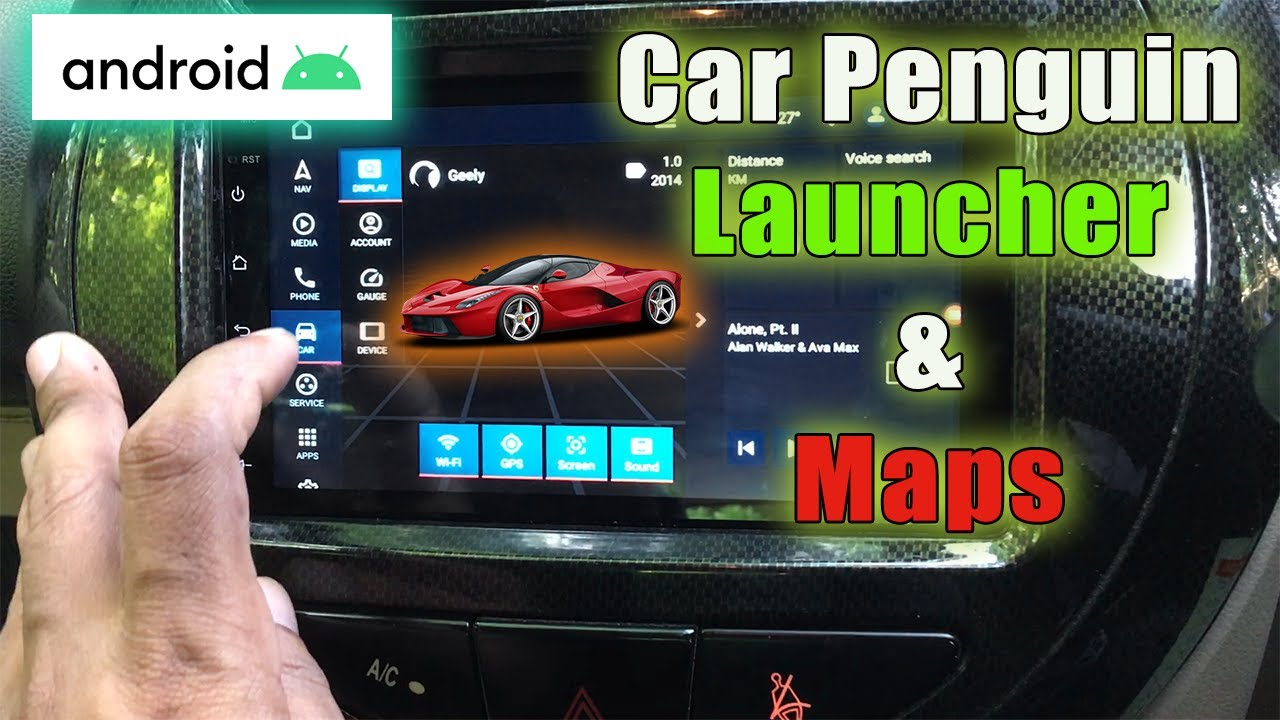 Новый Android Car Stereo Launcher &mdash; Car Penguin Launcher и карты