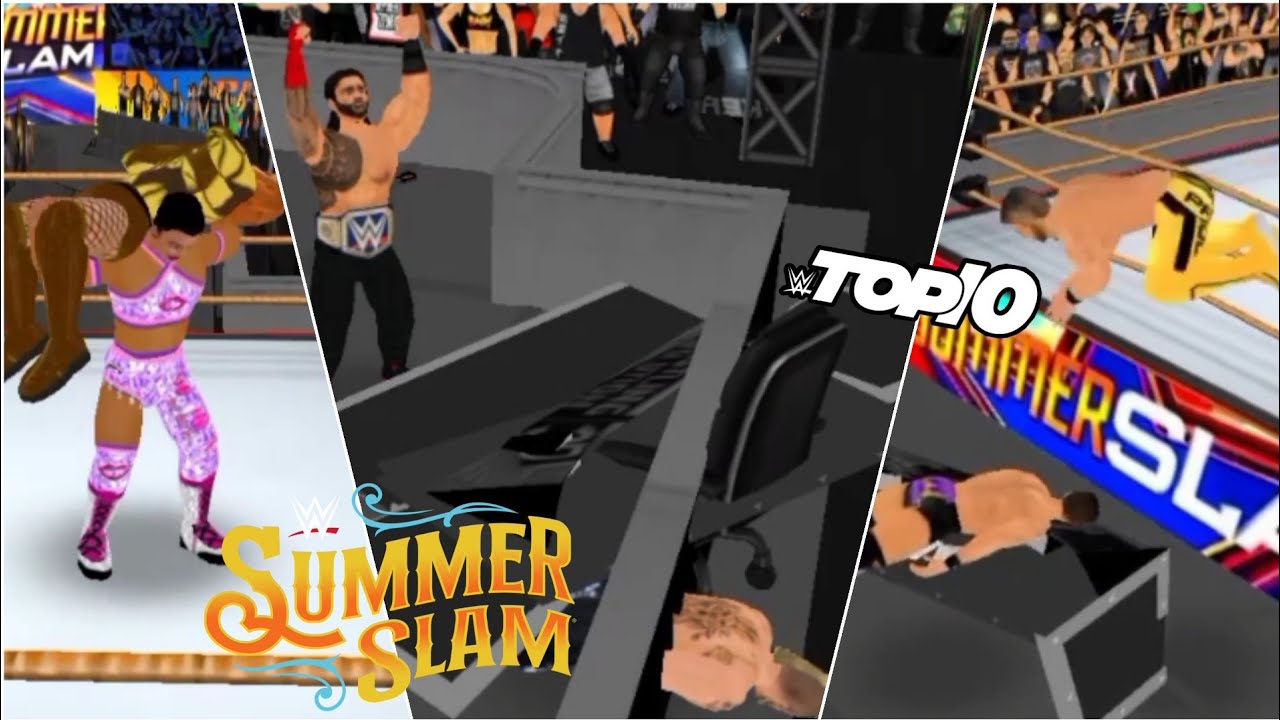 Wr3d 2k22-Summmerslam 2022 Top 10 Moments