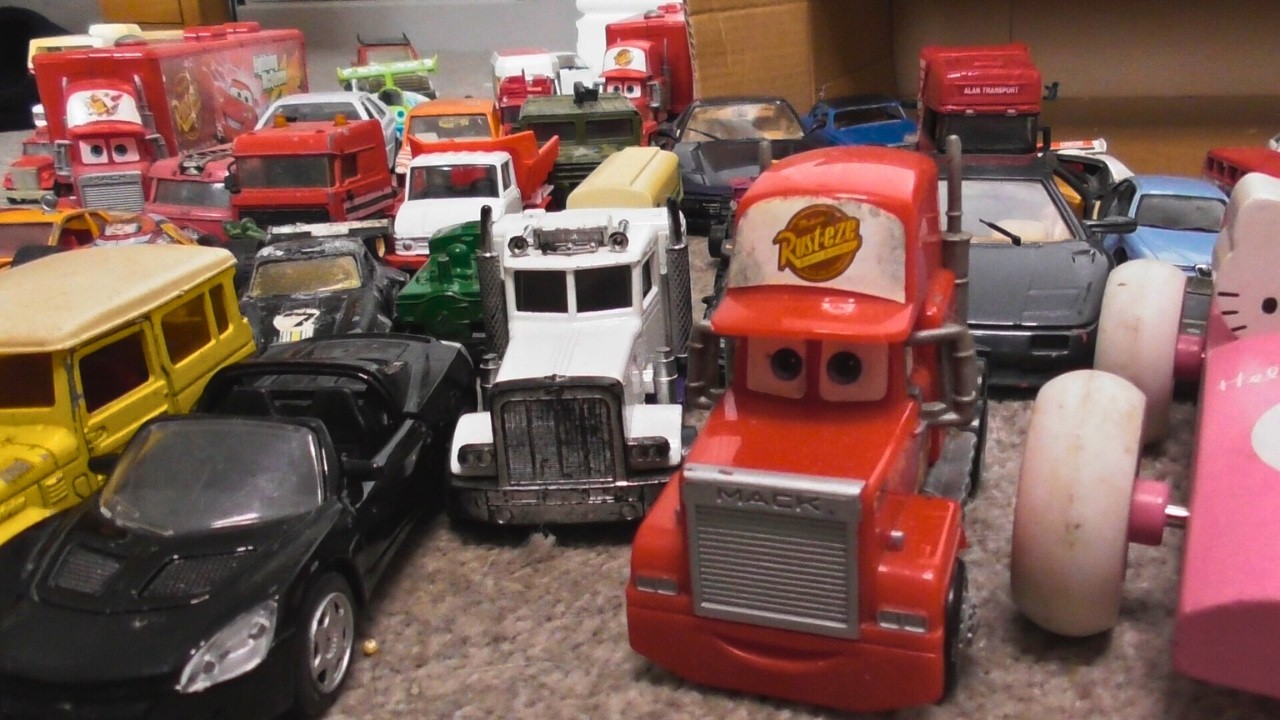 Forgotten Box of Vintage Toy Cars | ASMR Unboxing
