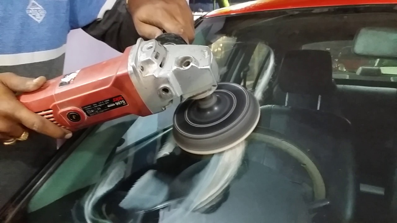 ASCS CAR GLASS EXPERTS Car glass and windshield polishing kit 9849954974