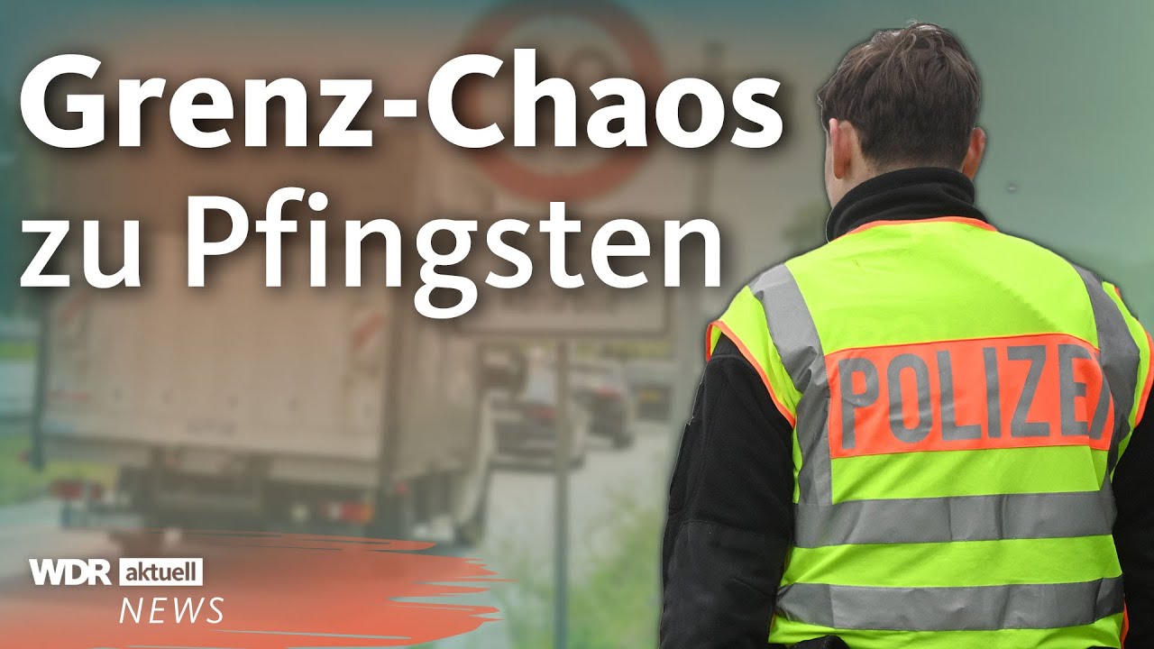 Wegen Grenzkontrollen: Niederlande sperren Straßen | WDR Aktuelle Stunde