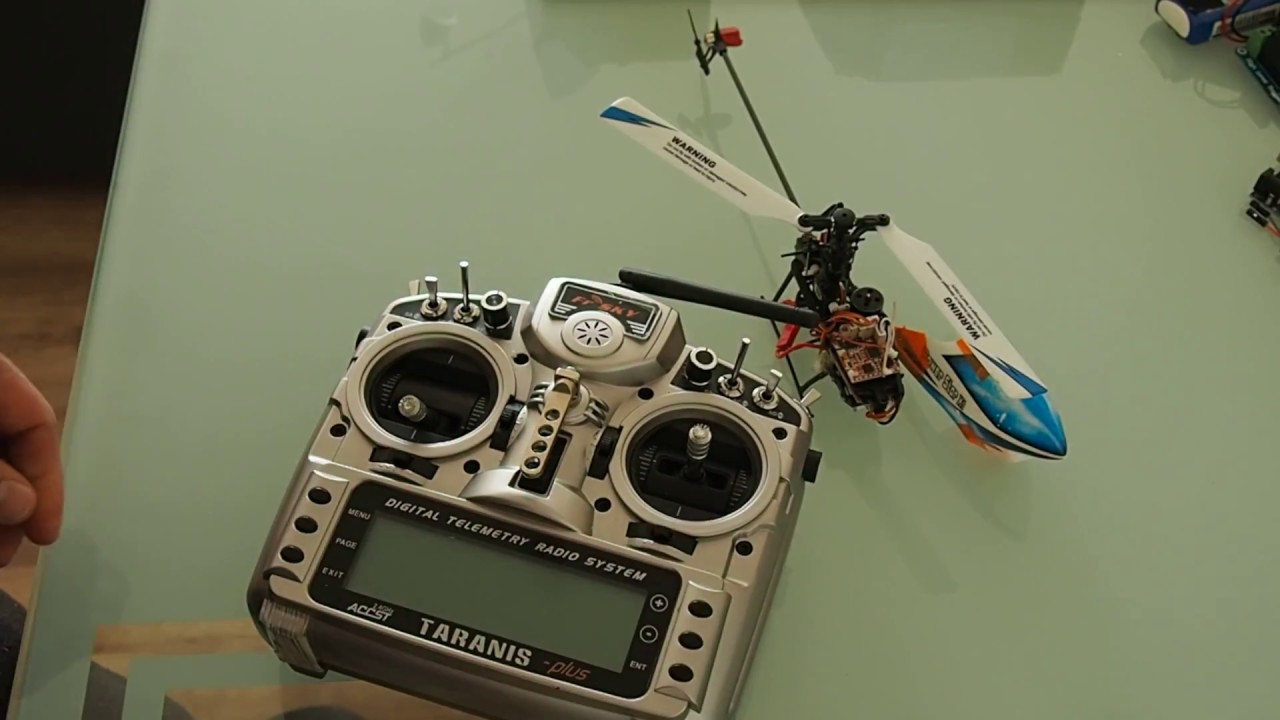Controlling WL Toys helicopter with FrSky Taranis using multiprotocol TX v977 v930 power star x1 x2