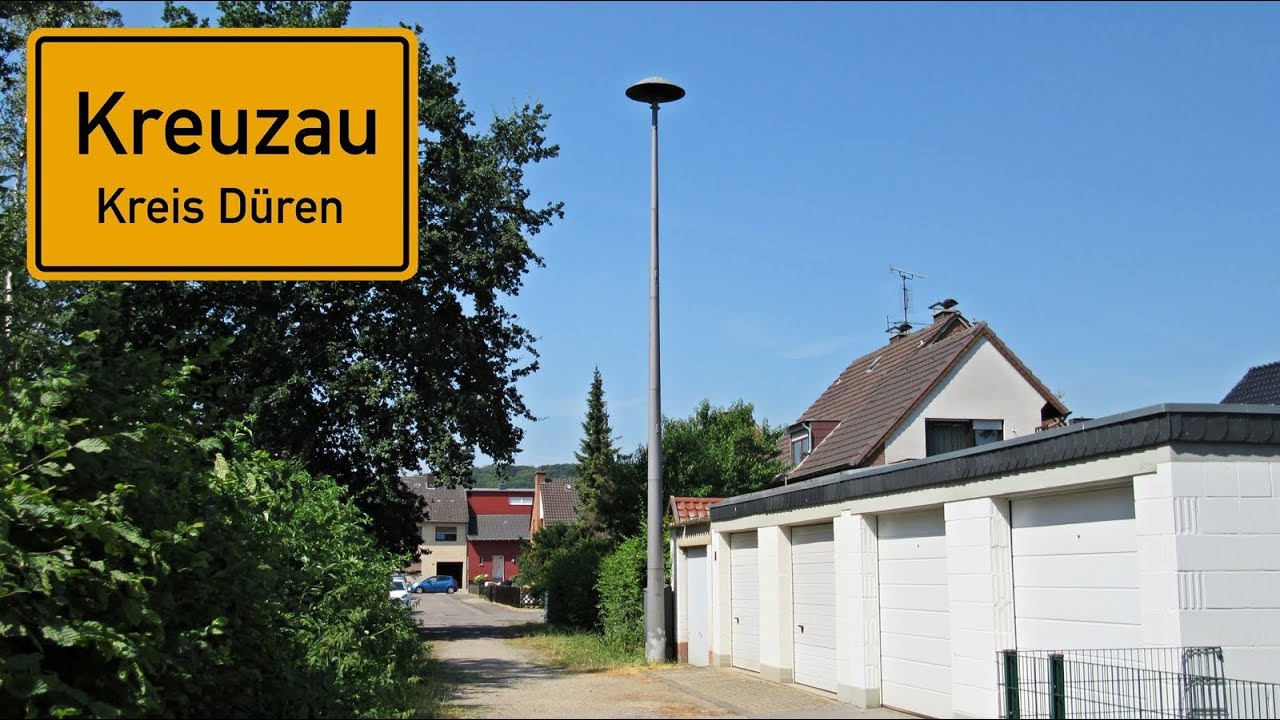 KREUZAU (D), Sirenenprobealarm am 7. Juli 2018 - Heribertstraße -