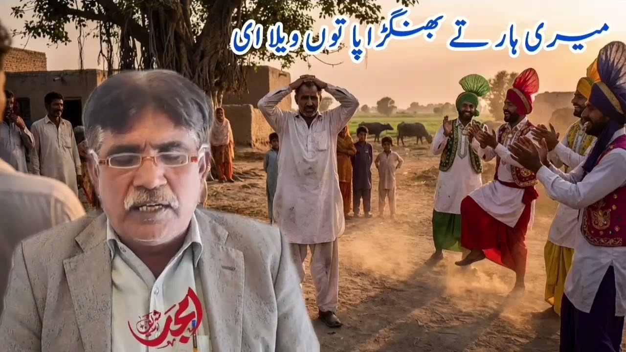 میری ہار تے بھنگڑا پا توں ویلا ای #امجد شریف #پنجابی ادب 