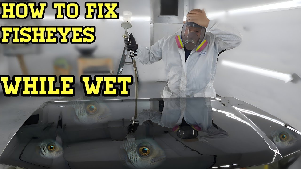 EVERY PAINTER WILL FACE THIS DAY!! especially if you do not have a spray booth. CONTAMINATION ⚠️⚠️