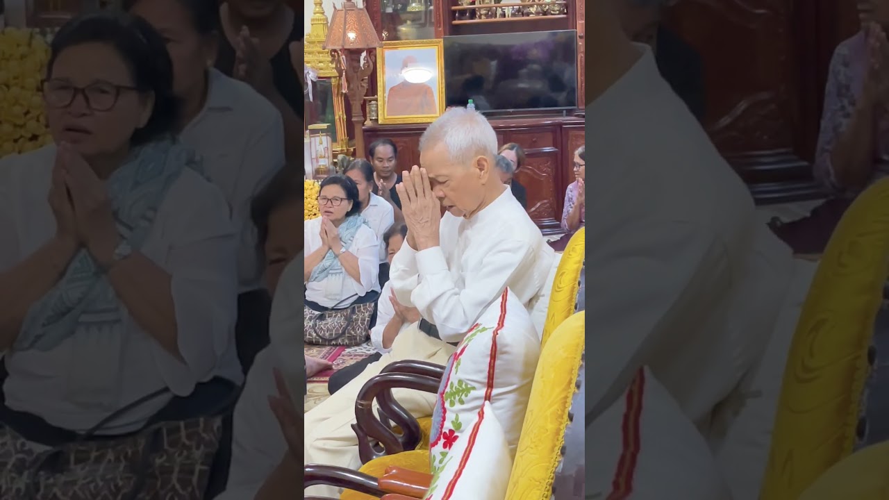 សូមអនុមោទនា ! សុំសីលនៅគេហដ្ឋានរបស់លោកតា #sp_media_service