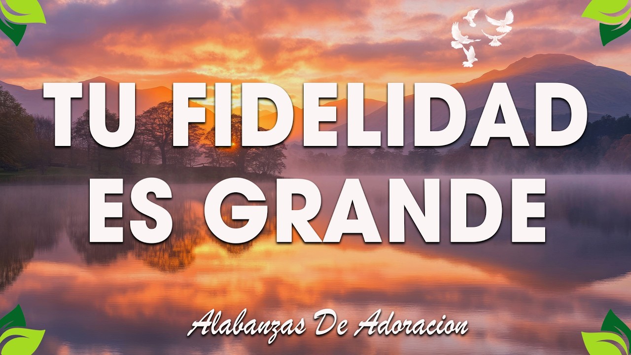 ✨ TU FIDELIDAD ES GRANDE 🙏 | Alabanzas de Adoración – Música Cristiana 2026