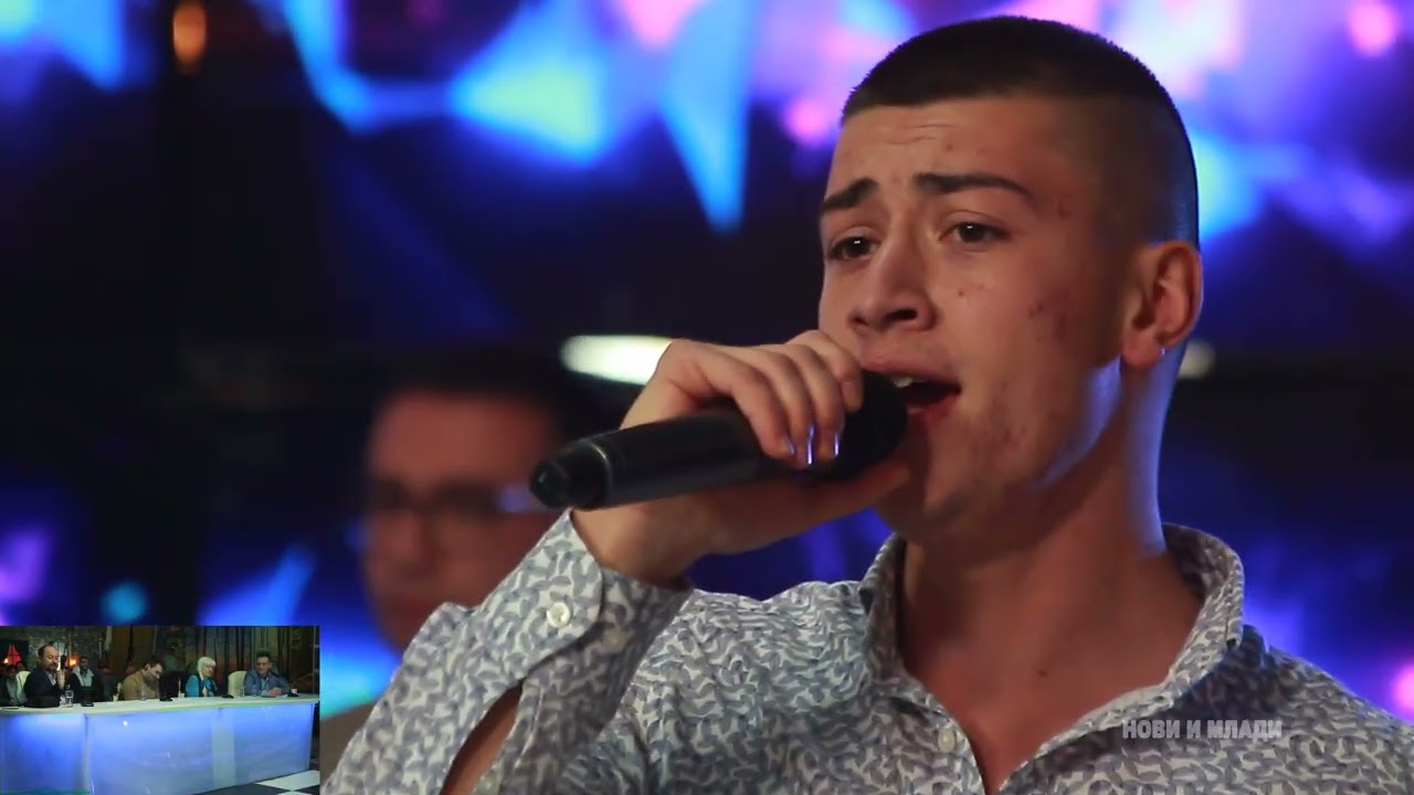 Ivan stefanovsk i- Snosti minav pokraj vazi (Makedonsko muzicko talent show Novi i mladi)