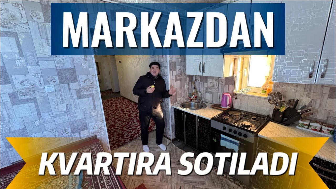 MARKAZDAN KVARTIRA SOTILADI