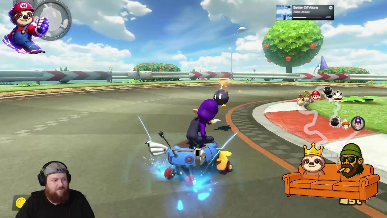 Feelin it Friday: Kart'n with the @Scruffbudz , join us! | | !discord