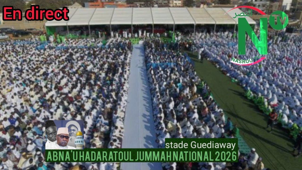 DIRECT -GUEDIAWAYE - STADE AMADOU BARRY - ABNA'U HADARATOUL JUMMAH NATIONAL