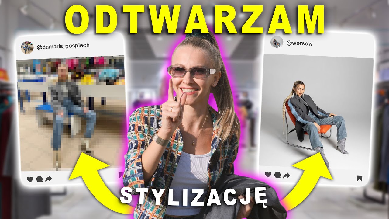 UBRAŁAM SIĘ W LUMPEKSIE JAK WERSOW! 🔥 *stylizacja Wersow za grosze z lumpeksu 🚀*