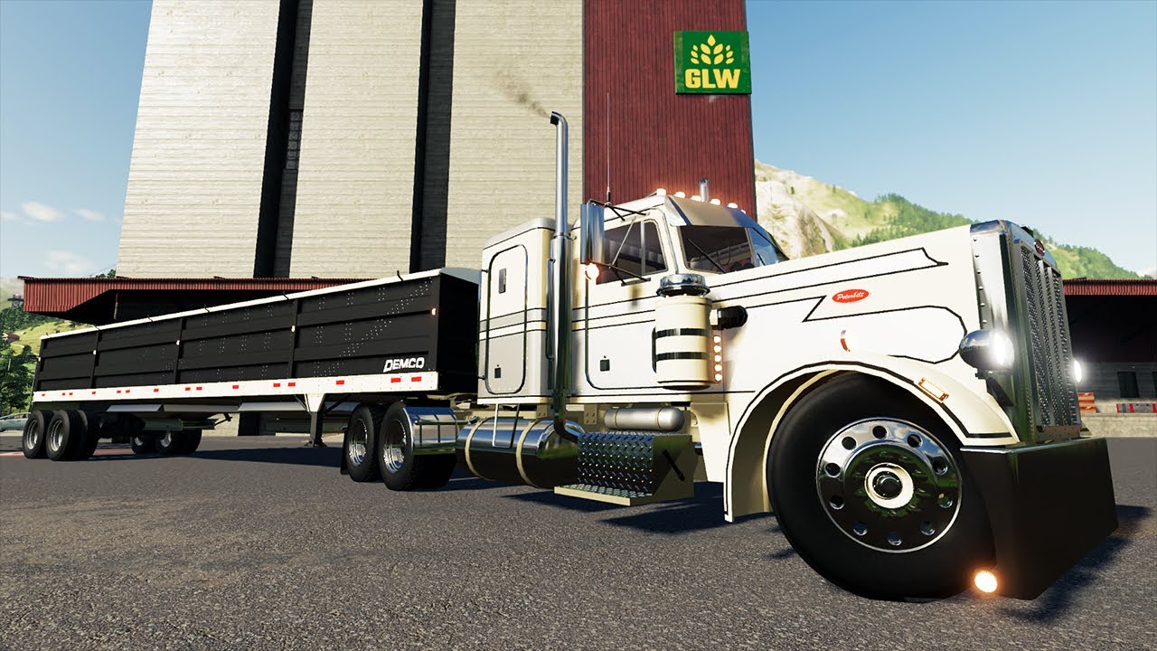 FS19 | Peterbilt 359 & Demco 42ft (Erlengrat Map)