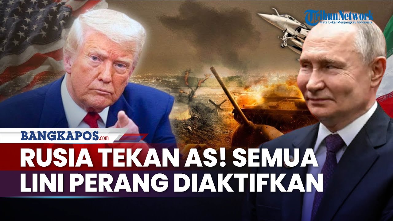 Rangkuman Konflik AS: Rusia Tekan Pentagon, Iran Datangkan 1.000 Drone & Aktifkan Semua Lini Tempur