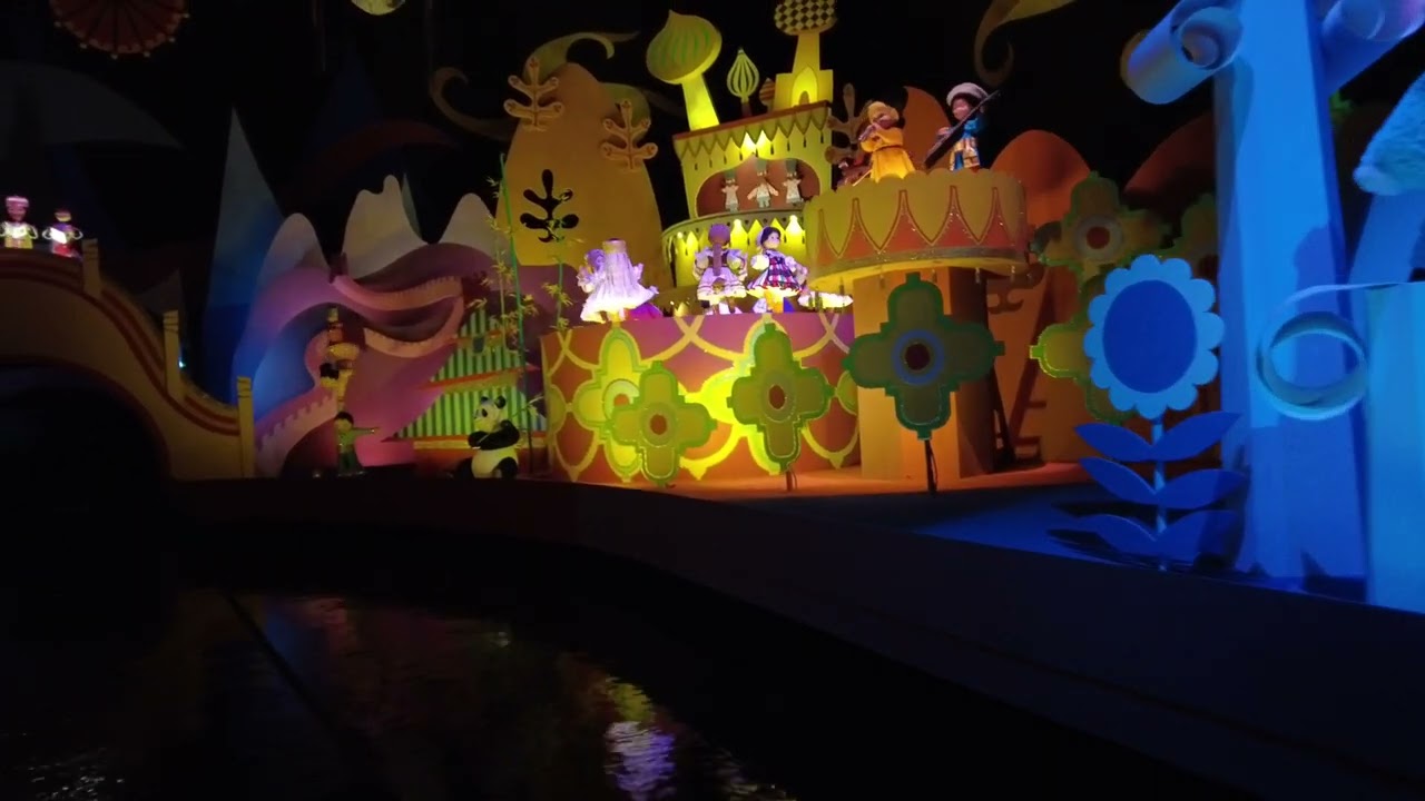 It's a Small World on ride video - Gimbal stability Walt Disney World