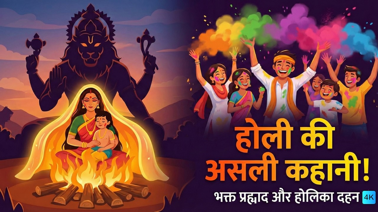 होली की ये पौराणिक कथा आपको हैरान कर देगी! | Holi Kyun Manai Jati Hai | Holi ki asli kahani