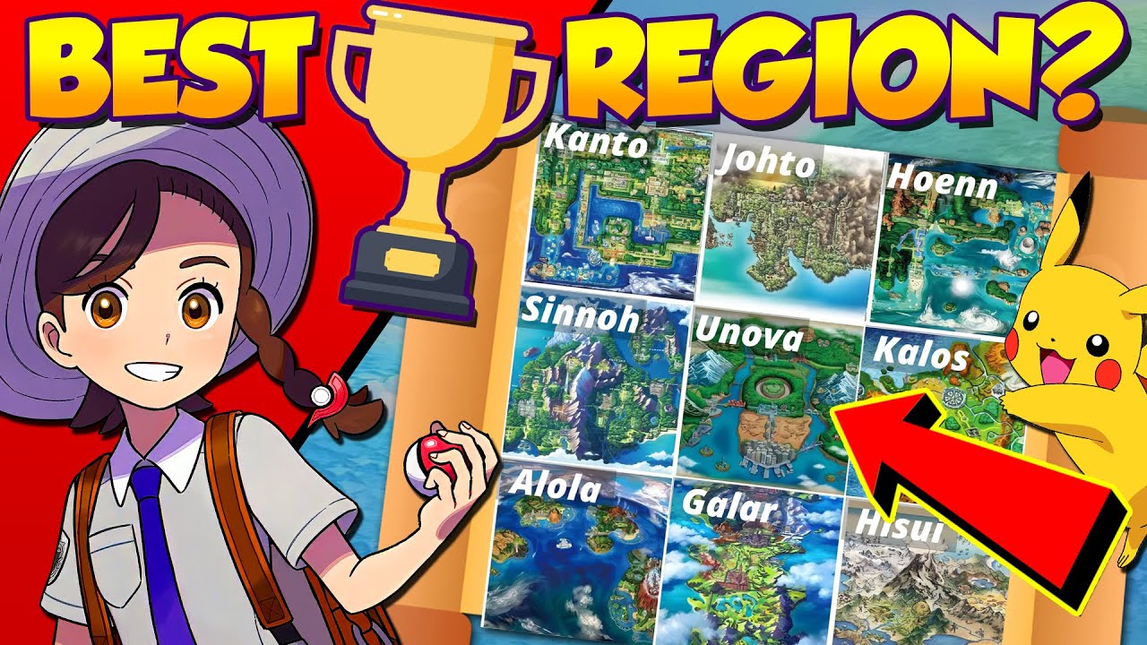Every Pokémon Region: Worst to Best