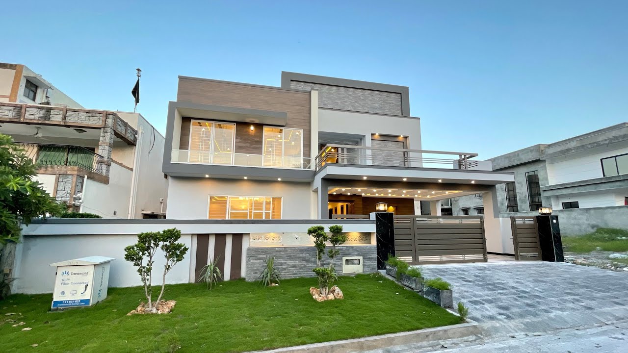 1 Kanal Beautiful 6 Bedrooms House For Sale in DHA -1 Islamabad