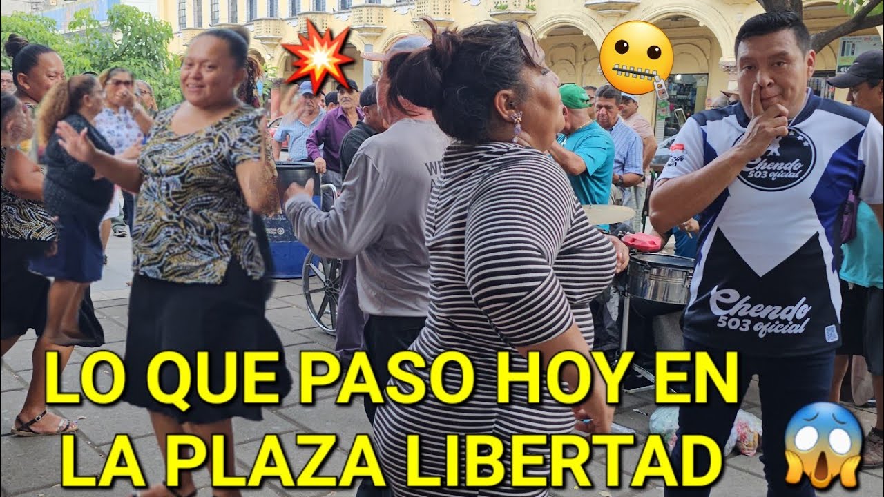 Mira Que  Paso Aquí Hoy En La Plaza Libertad 😱😱😱