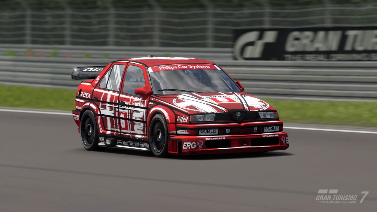 Gran Turismo 7 - Diseños 2D: Alfa Romeo 155 2.5 V6 TI 1994 GR.4