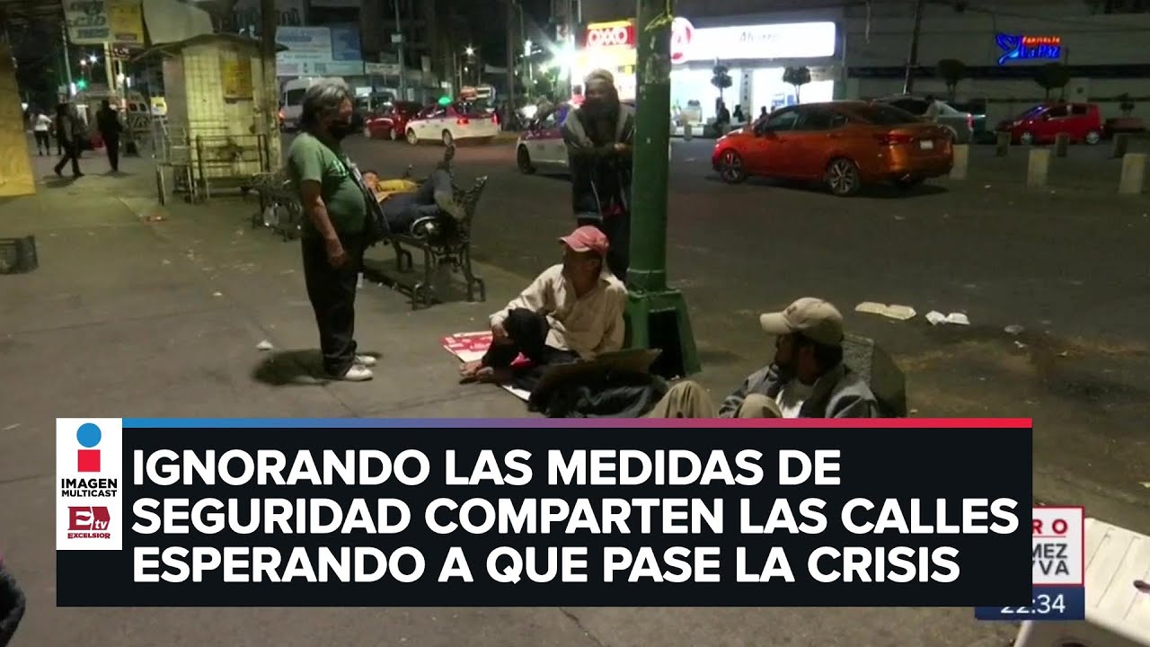 Familiares e indigentes conviven en las calles del Hospital General
