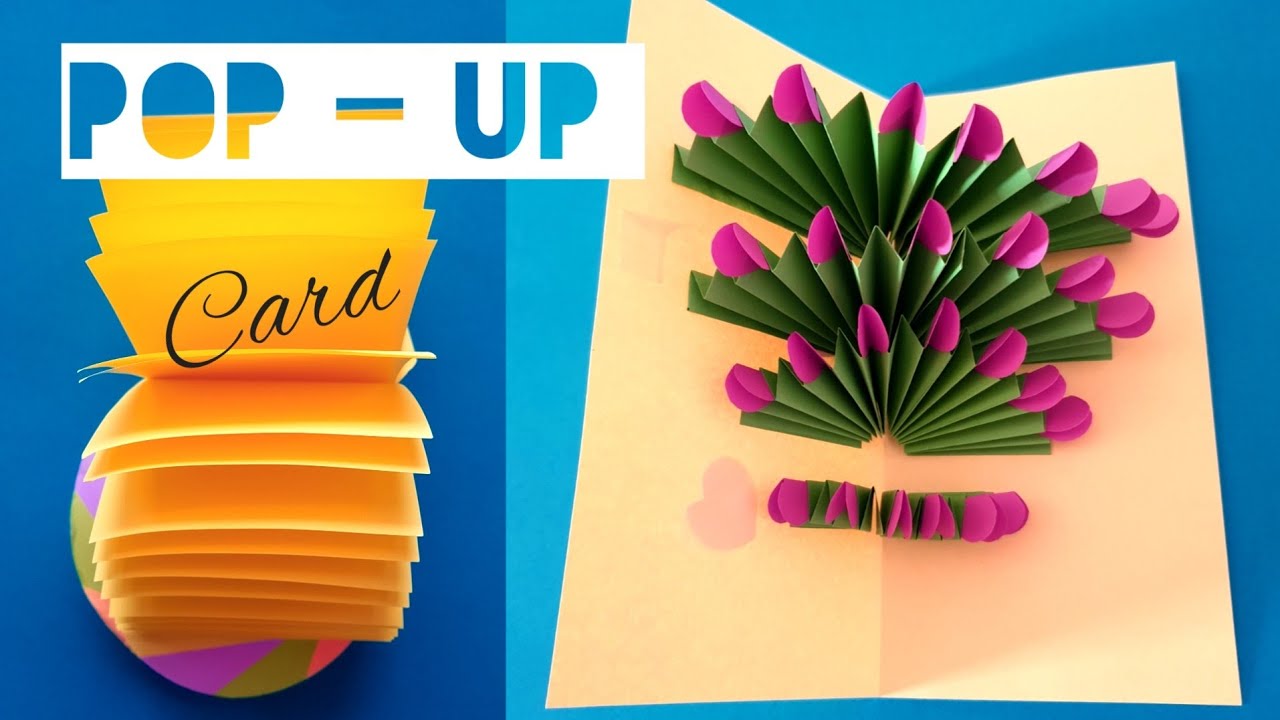 7 LANGKAH MEMBUAT POP UP YANG MUDAH - KERAJINAN ORIGAMI