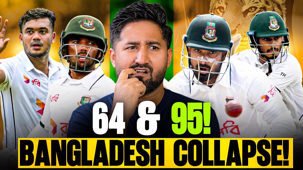 From Historic Win to 64 & 95! Bangladesh&rsquo;s Nightmare Against Australia| BAN vs AUS 2nd Test Analysis