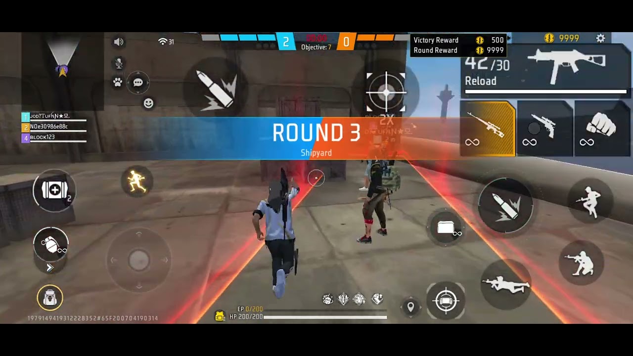 3vs2 with my friend but,my opponent is my friend  #freefire #gamerlyfe #customroom #garenafreefire 