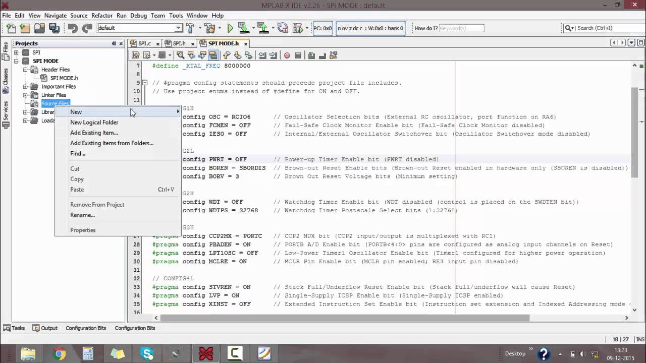 Tutorial 16 Serial Pheripheral Interface mode of PIC microcontroller-Program & circuit simulation