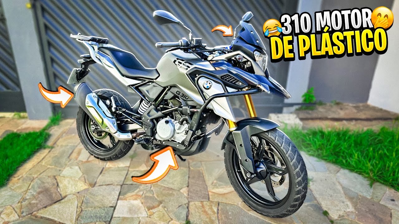 BMW GS 310 EM DETALHES MOTOR DE PLASTICO? VALOR?