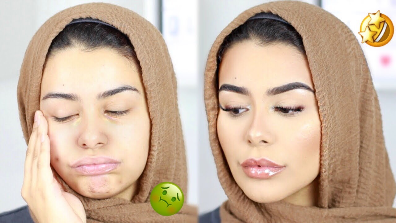 SICK WHERE? SICK TO HEALTHY NATURAL MAKEUP LOOK | HABIBA DA SILVA