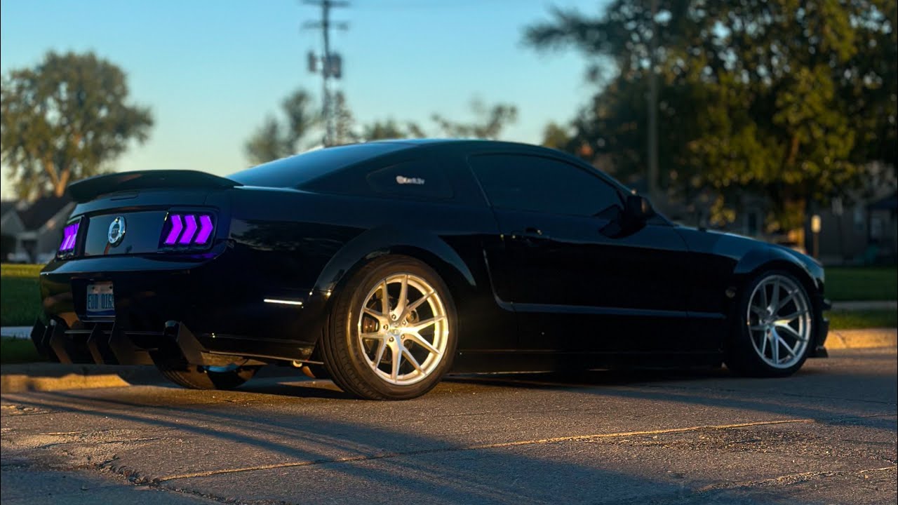 HARD PULLS!!!!! 2007 Mustang GT POV LOUD