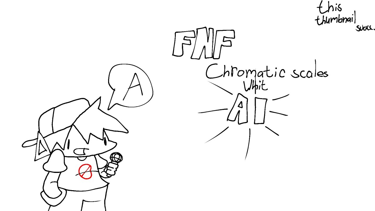 figured out how to make chromatic scales whit ai