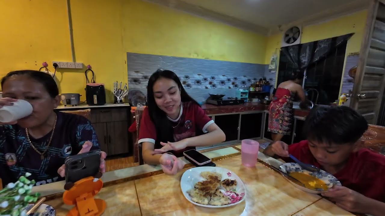 INDAI BENYA GORENG LEMPENG UBI // MAKAN MALAM MAGGIE TELUR SAJA // 