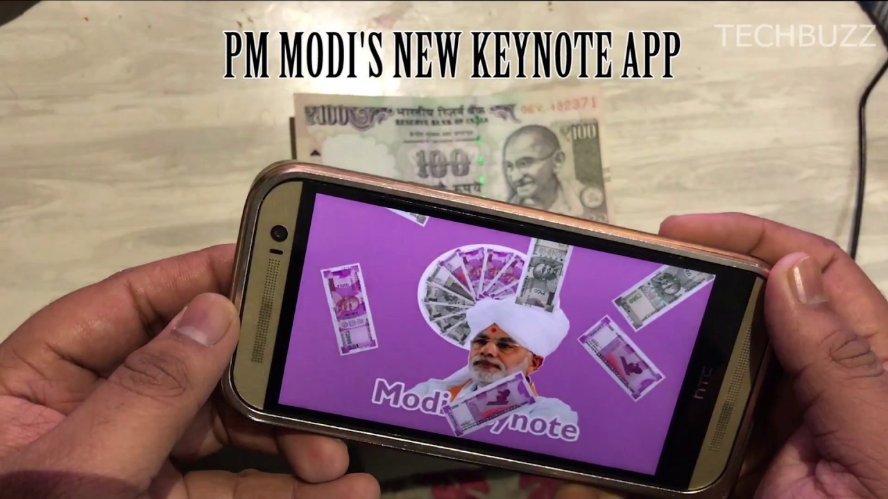 Modi's Keynote App