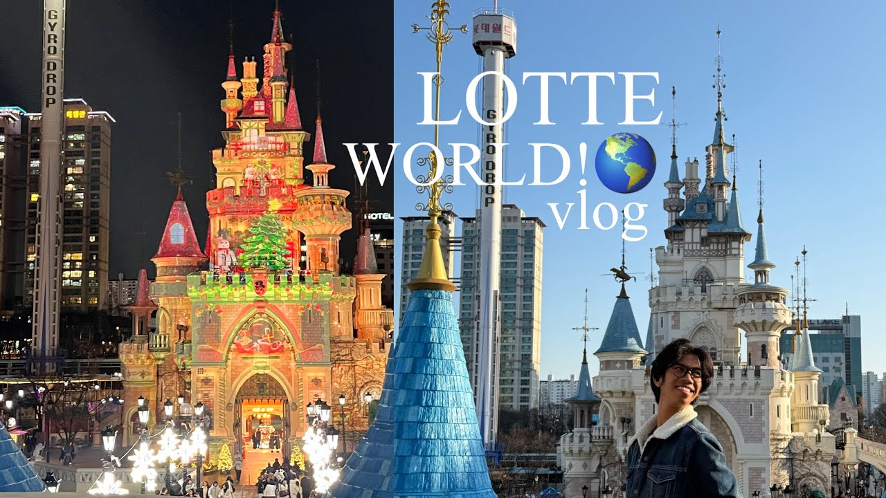 [25.12.31] SUUPER FUUNN!!! Take 5 rides at Lotte World Seoul! #easycams