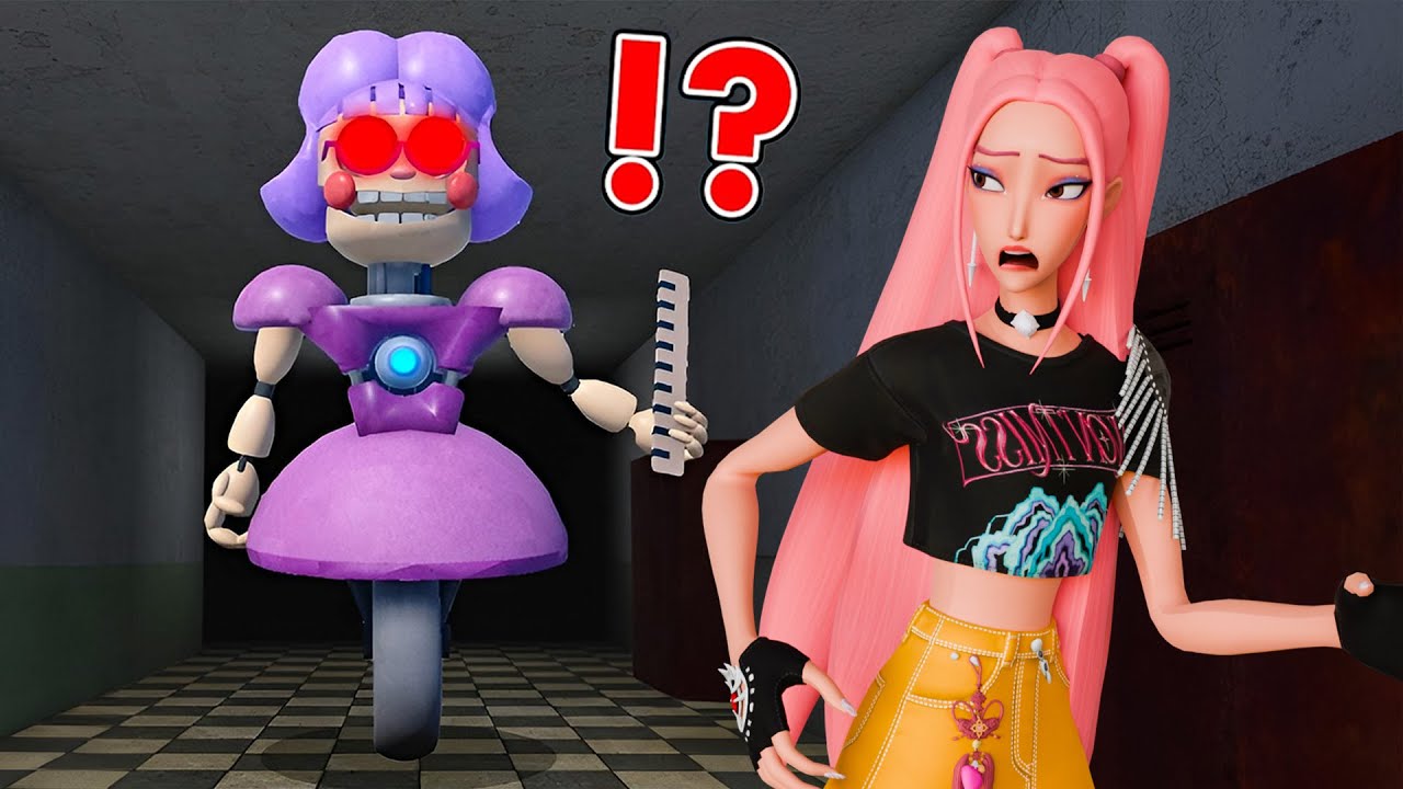 Mira Plays Escape ANIMATRONICS SCHOOL Roblox