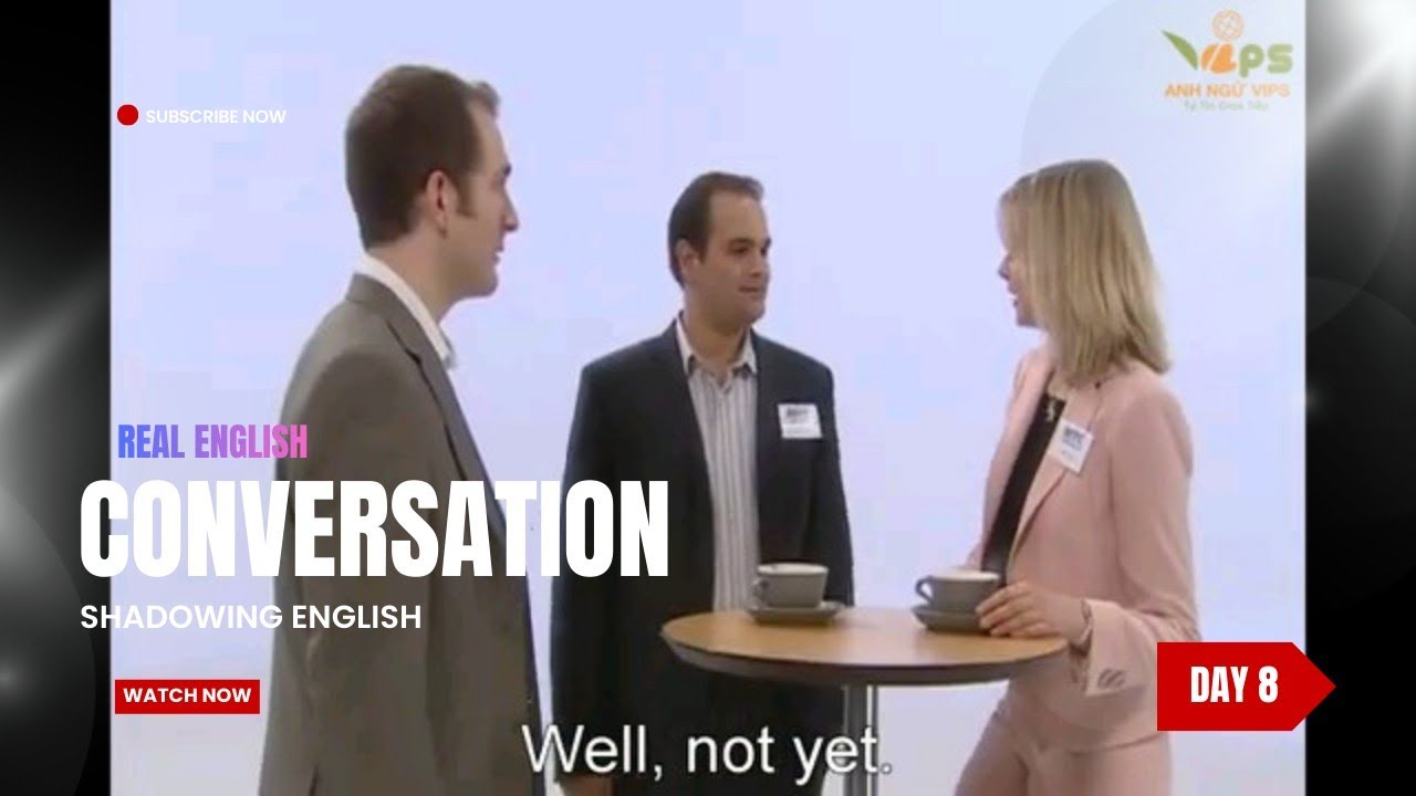 English_Conversation_25_Everyday_English IMPROVE Your English with Shadowing Techniques Now #video 