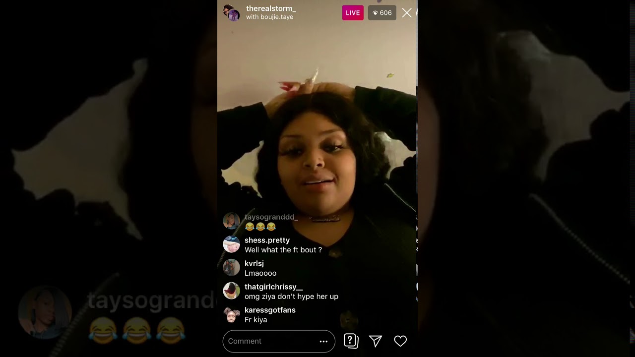 TheRealStorm Argues On Ig Live That Garry Isn’t G** (1/8/2020)