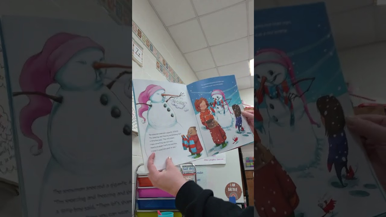 Sneezy the snowman