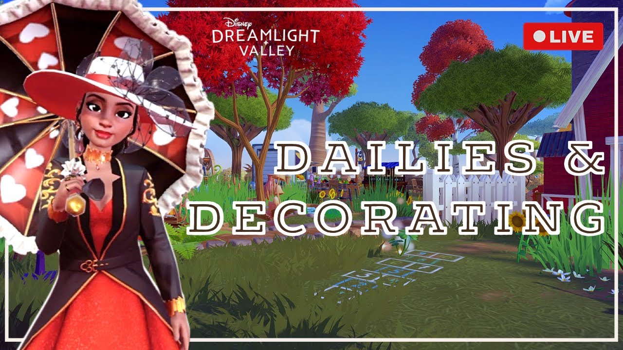 Mornings in the Valley | @disneydreamlightvalley Dailies & Decorating