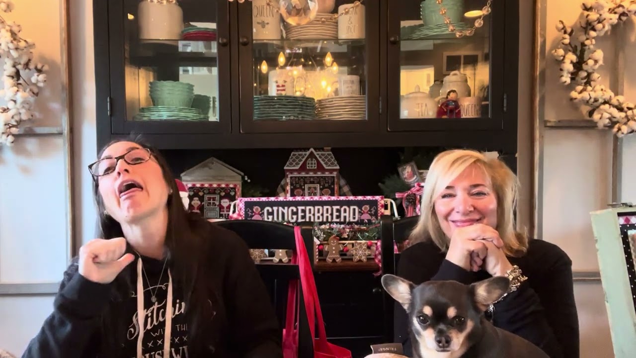 Flosstube #326:Priscilla & Chelsea-The Real Housewives of Cross Stitch